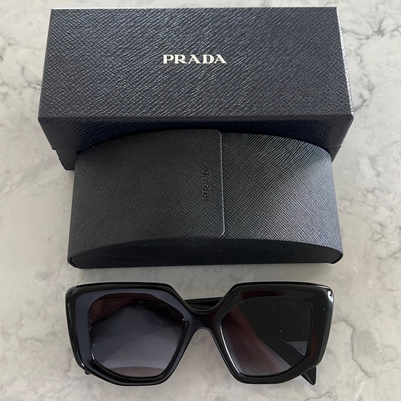 Prada Symbole Geometric Sunglasses, 50mm - Picture 1 of 4